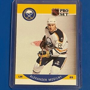 Alexander Mogilny #26 1990-91 Pro Set Ice Hockey Trading Card